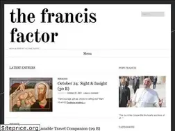 Sites similar to francisfactor.com