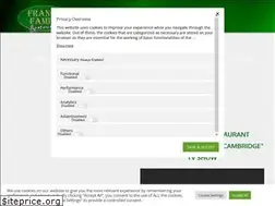 Sites similar to francisfamilyrestaurant.com