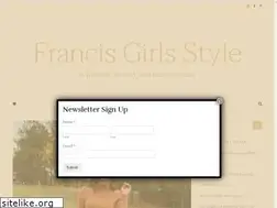 Sites similar to francisgirlsstyle.com
