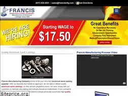 Sites similar to francismanufacturing.com