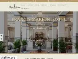 Sites similar to francismarionhotel.com