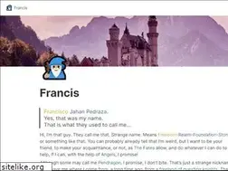 Sites similar to francispedraza.com