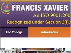Sites similar to francisxavier.ac.in