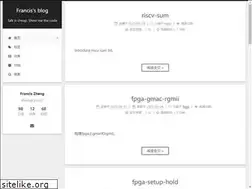 Sites similar to francisz.cn