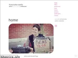 Sites similar to franciszkavoeltz.com