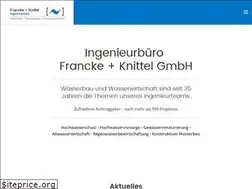 Sites similar to francke-knittel.de