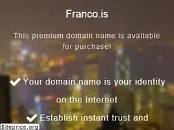 Sites similar to franco.is