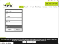 Sites similar to francoinmobiliaria.com