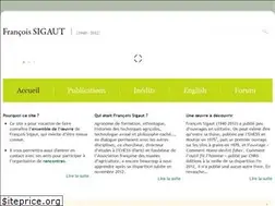 Sites similar to francois-sigaut.com