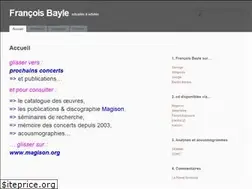 Sites similar to francoisbayle.fr