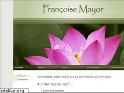 Sites similar to francoisemayor.net