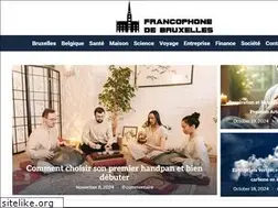 Sites similar to francophonedebruxelles.com