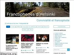 Sites similar to francophones-helsinki.eu