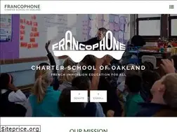 Sites similar to francophoneschool.org