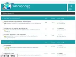 Sites similar to francophonia.net