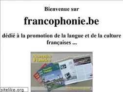 Sites similar to francophonie.be