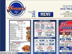 Sites similar to francos-pizza.com