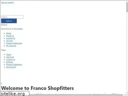 Sites similar to francoshopfitters.co.uk