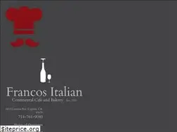 Sites similar to francositalianrestaurant.com
