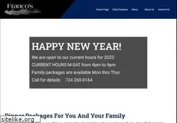 Sites similar to francostrattoria.com