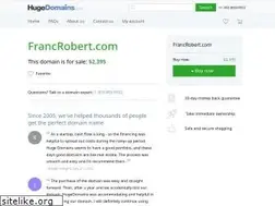 Sites similar to francrobert.com