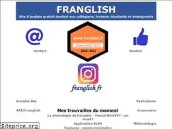 Sites similar to franglish.fr