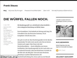 Sites similar to frank-stauss.de