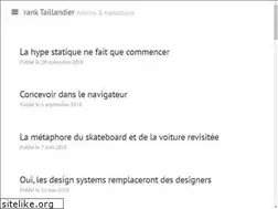 Sites similar to frank.taillandier.me