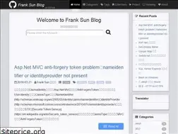 Sites similar to frank198978104.github.io
