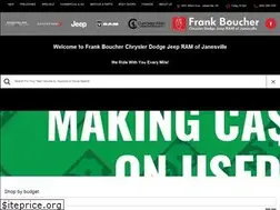 Sites similar to frankboucherchrysler.net