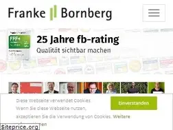 Sites similar to franke-bornberg.de