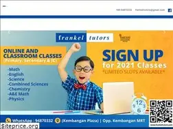 Sites similar to frankeltutors.com