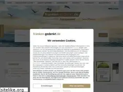 Sites similar to franken-gedenkt.de