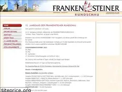 Sites similar to frankensteiner-rundschau.de