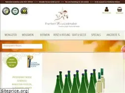 Sites similar to frankenweinliebhaber.de