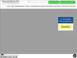 Sites similar to frankforddentalcare.com
