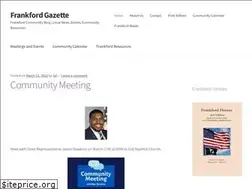Sites similar to frankfordgazette.com