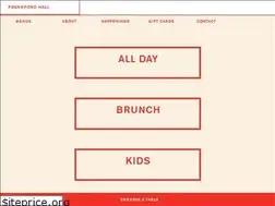 Sites similar to frankfordhall.me