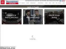 Sites similar to frankforttoyota.com
