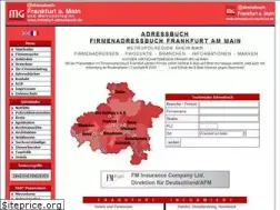 Sites similar to frankfurt-adressbuch.de