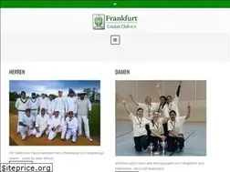 Sites similar to frankfurt-cricket.de