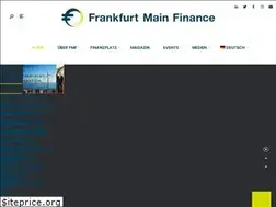 Sites similar to frankfurt-main-finance.de