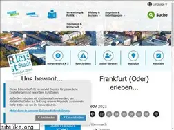 Sites similar to frankfurt-oder.de