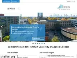 Sites similar to frankfurt-university.de
