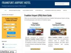 Sites similar to frankfurtairporthotel.com