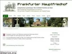 Sites similar to frankfurter-hauptfriedhof.de