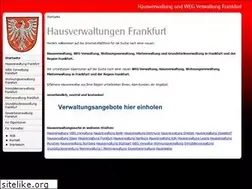 Sites similar to frankfurter-hausverwaltungen.de