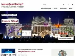 Sites similar to frankfurter-hefte.de
