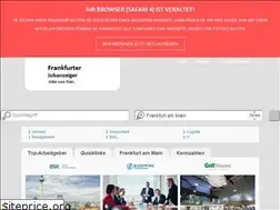 Sites similar to frankfurter-jobanzeiger.de
