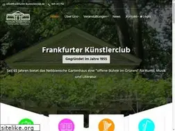 Sites similar to frankfurter-kuenstlerclub.de